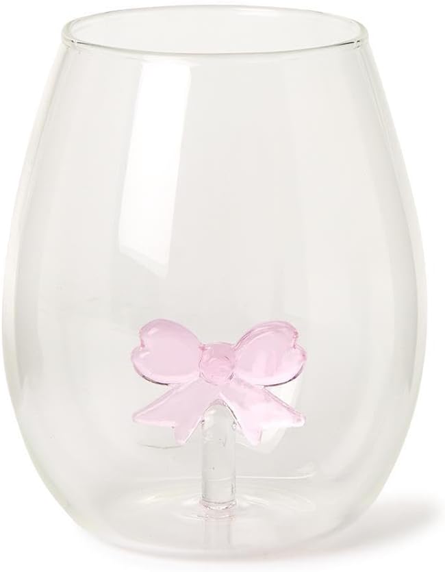 Bow Stemless Wine Glass