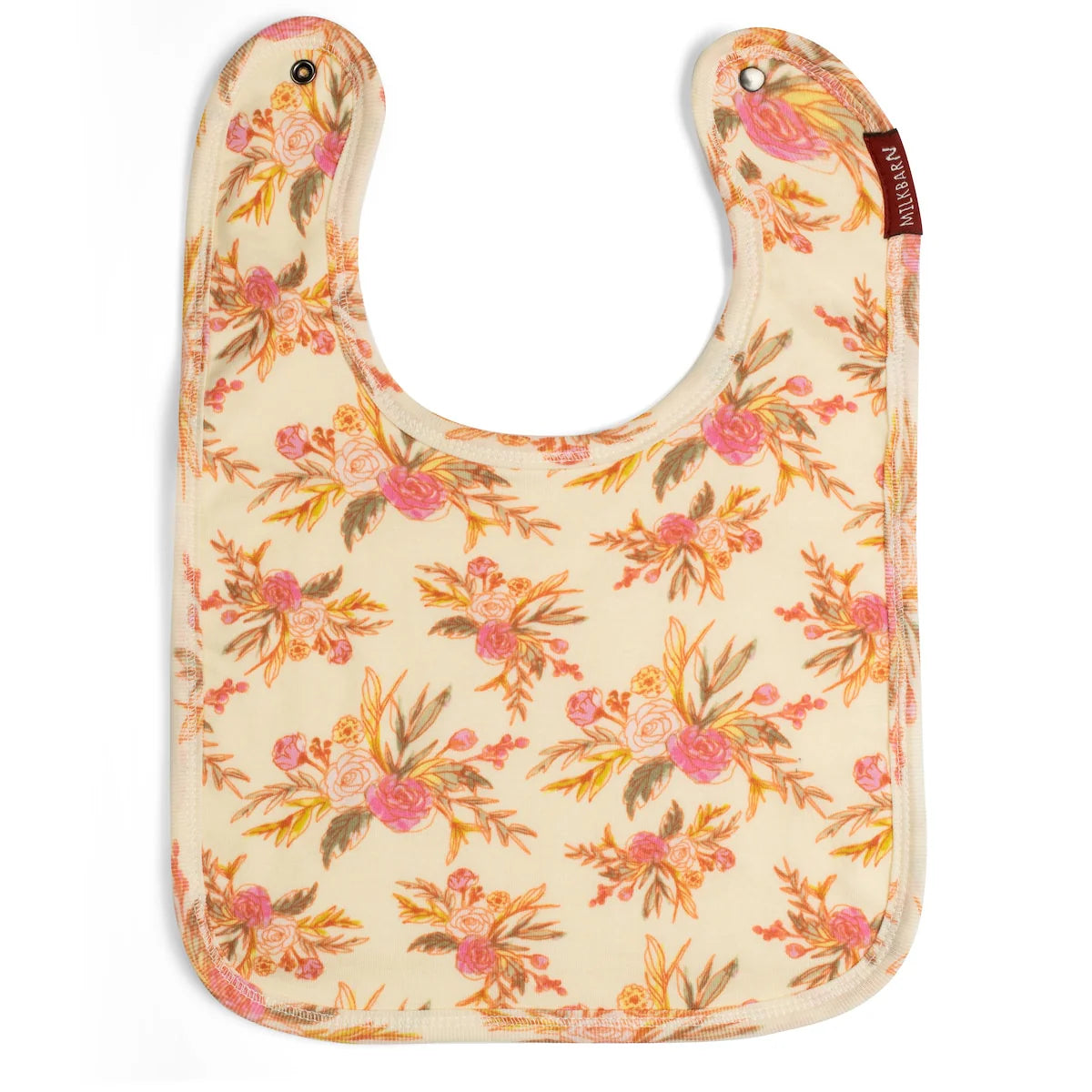 Organic Traditional Bib Vintage Floral