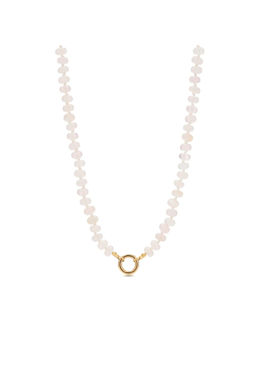 Pink Carabiner Necklace