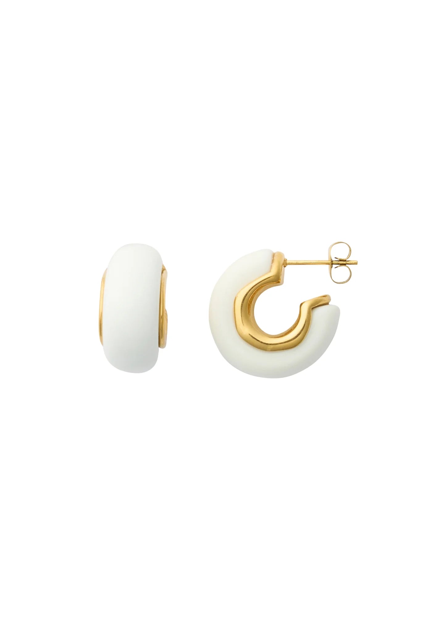 Sage White Hoop