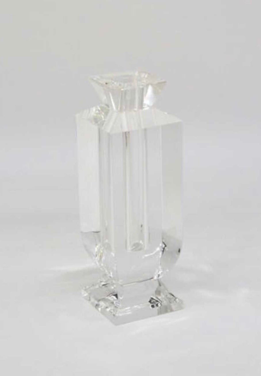 Crystal Urn Bud Vase 7.5”