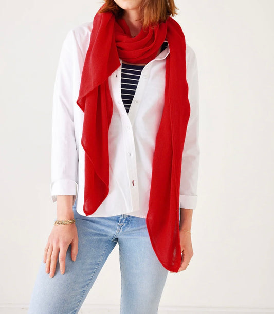 GoLightly Scarf Chili Red
