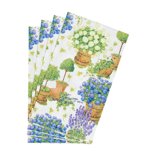 Potted Hydrangeas Guest Towel