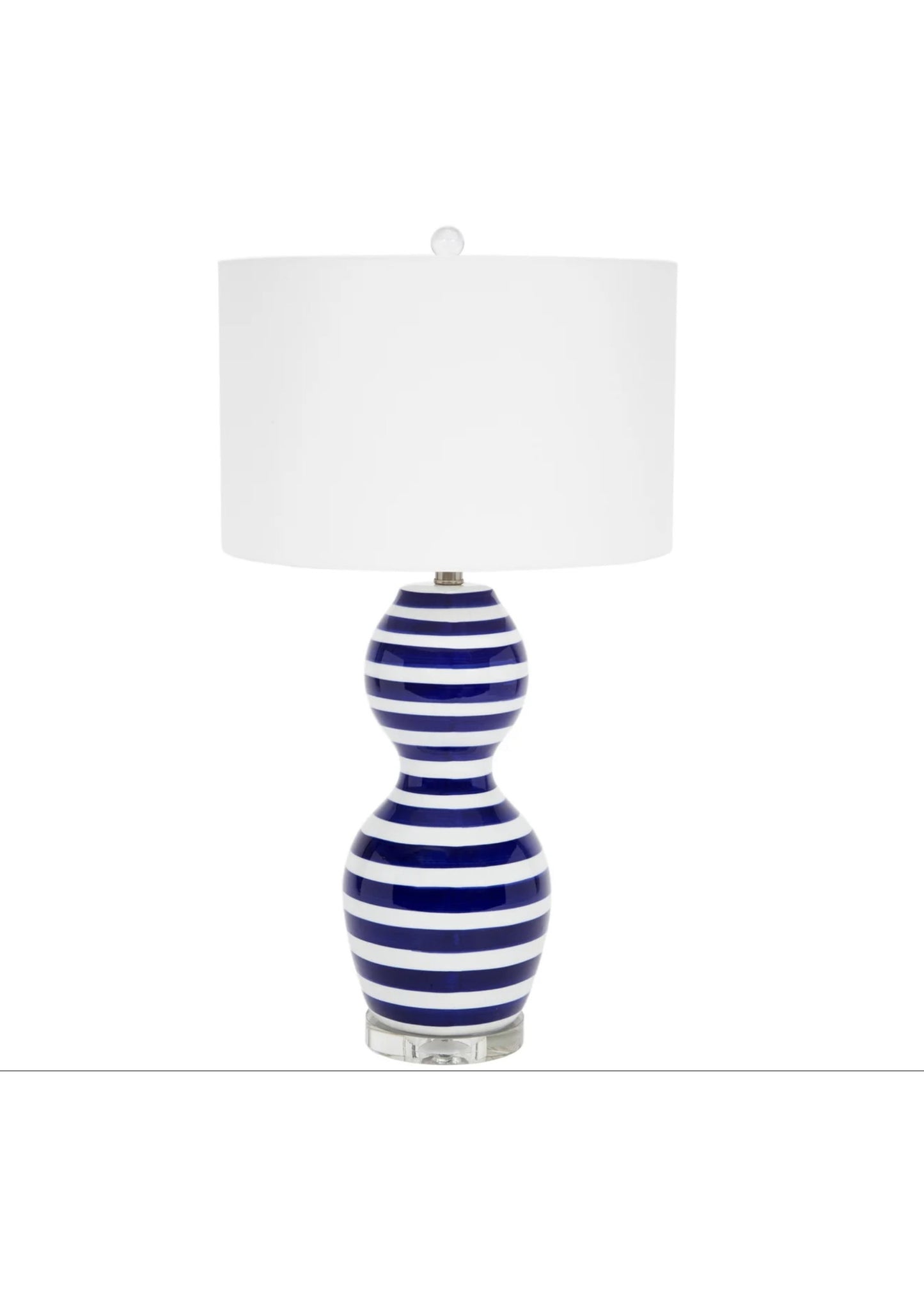 Claudette Lamp blue/white
