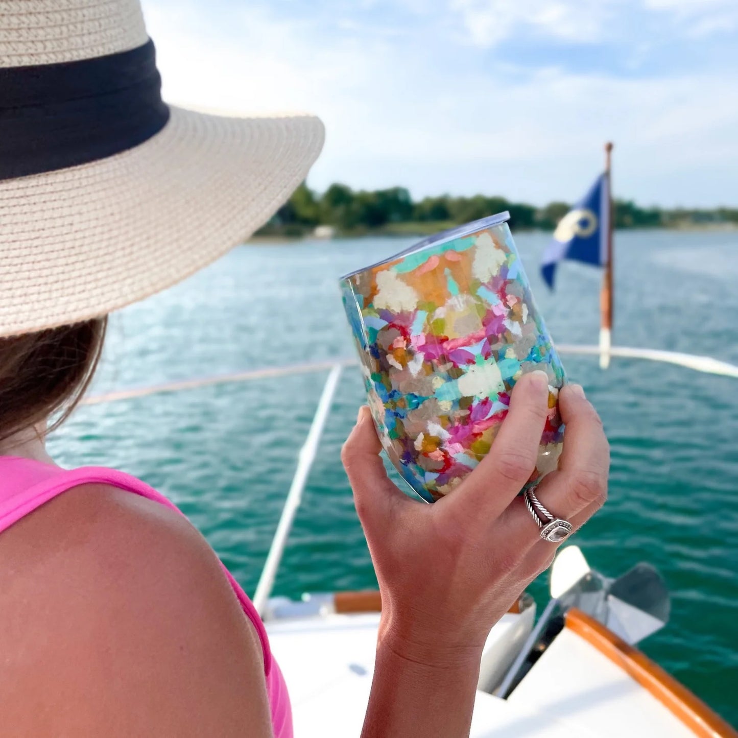 Indigo Girl Wine Tumbler