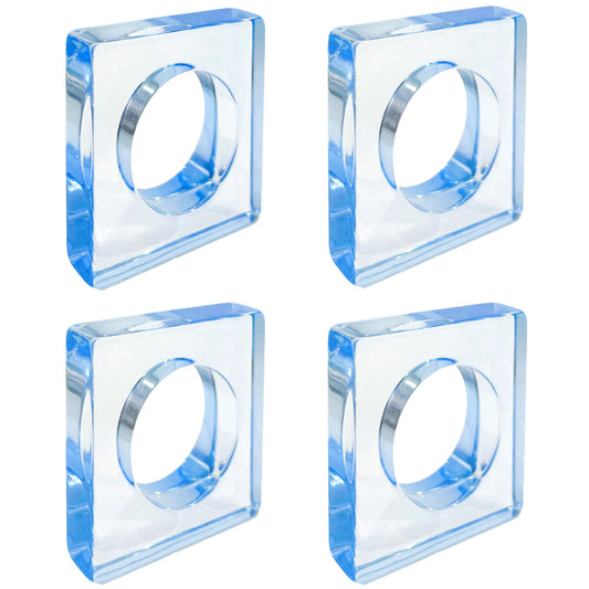 Acrylic Napkin Ring Set