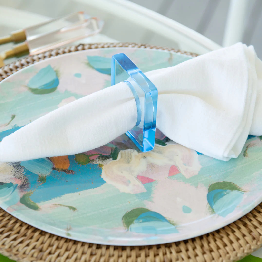 Acrylic Napkin Ring Set