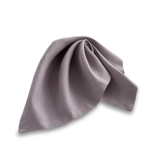 Lilac Linen Napkins S/4