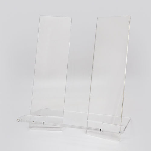 Lucite Book Stand Vertical