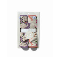 Peonies Burp Cloth Set