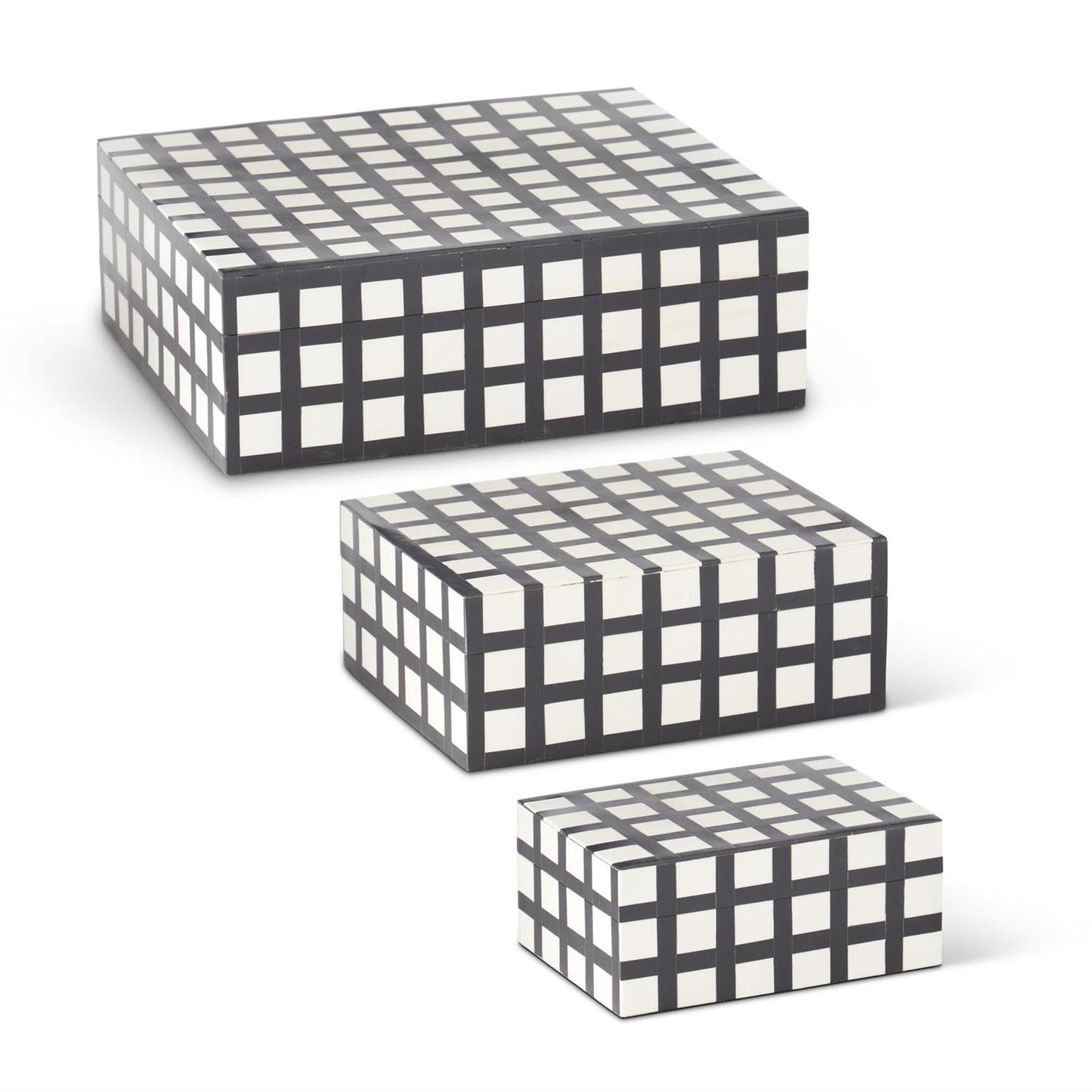 Black and Cream Nesting Boxes - Small