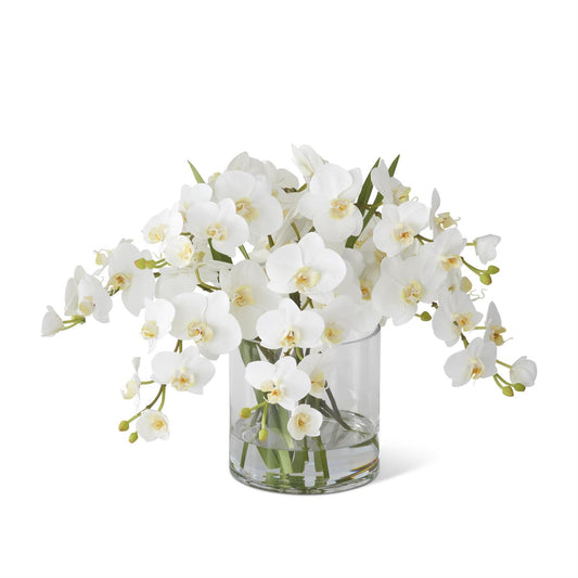 White Orchid Faux Arrangement
