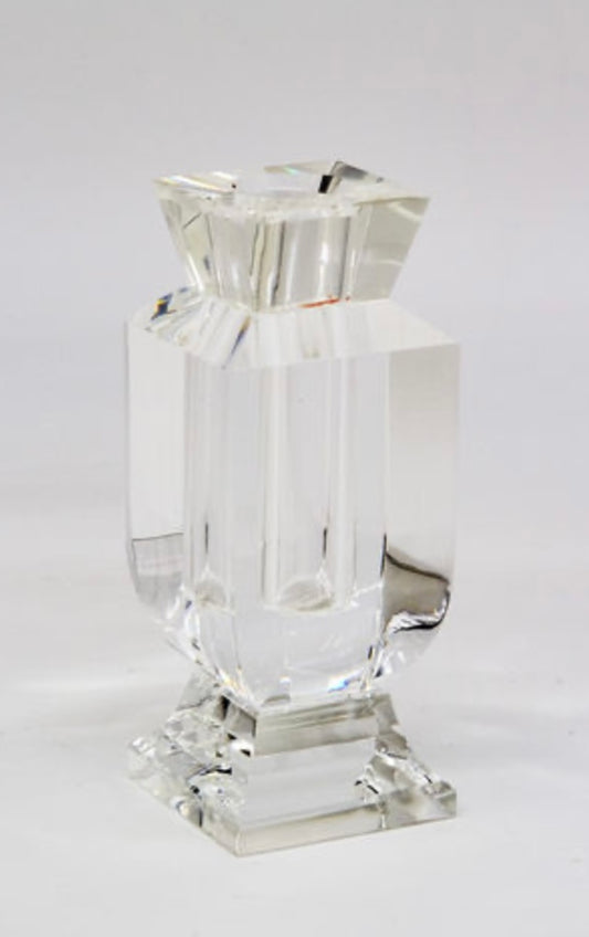 Crystal Urn Bud Vase 5”