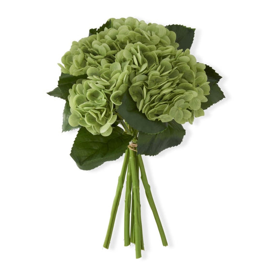 Green Real Touch Hydrangea Bundle