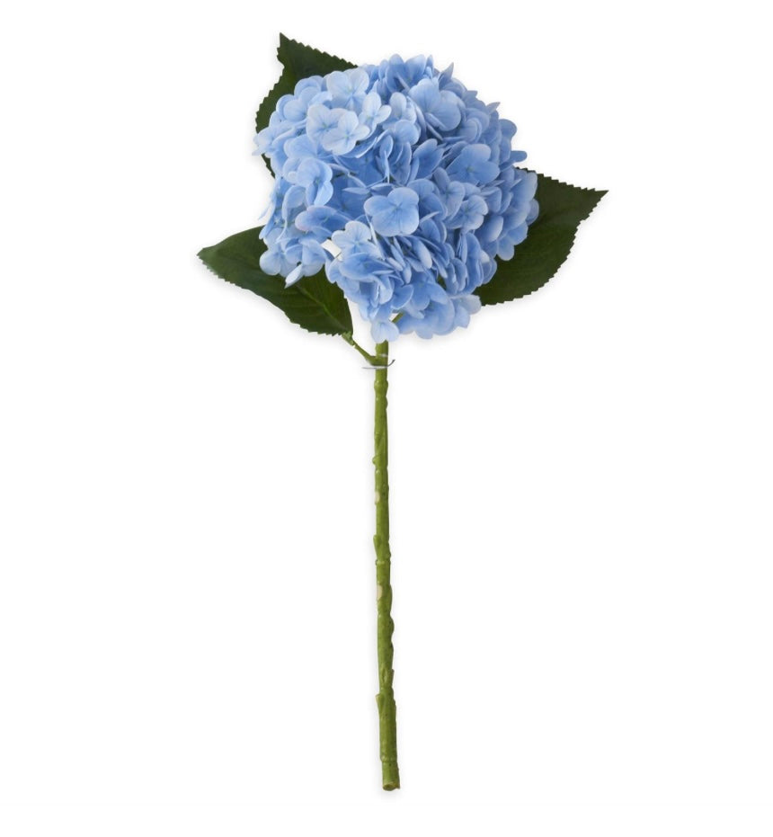 Blue Real Touch Hydrangea Stem