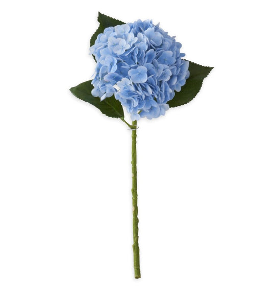 Blue Real Touch Hydrangea Stem