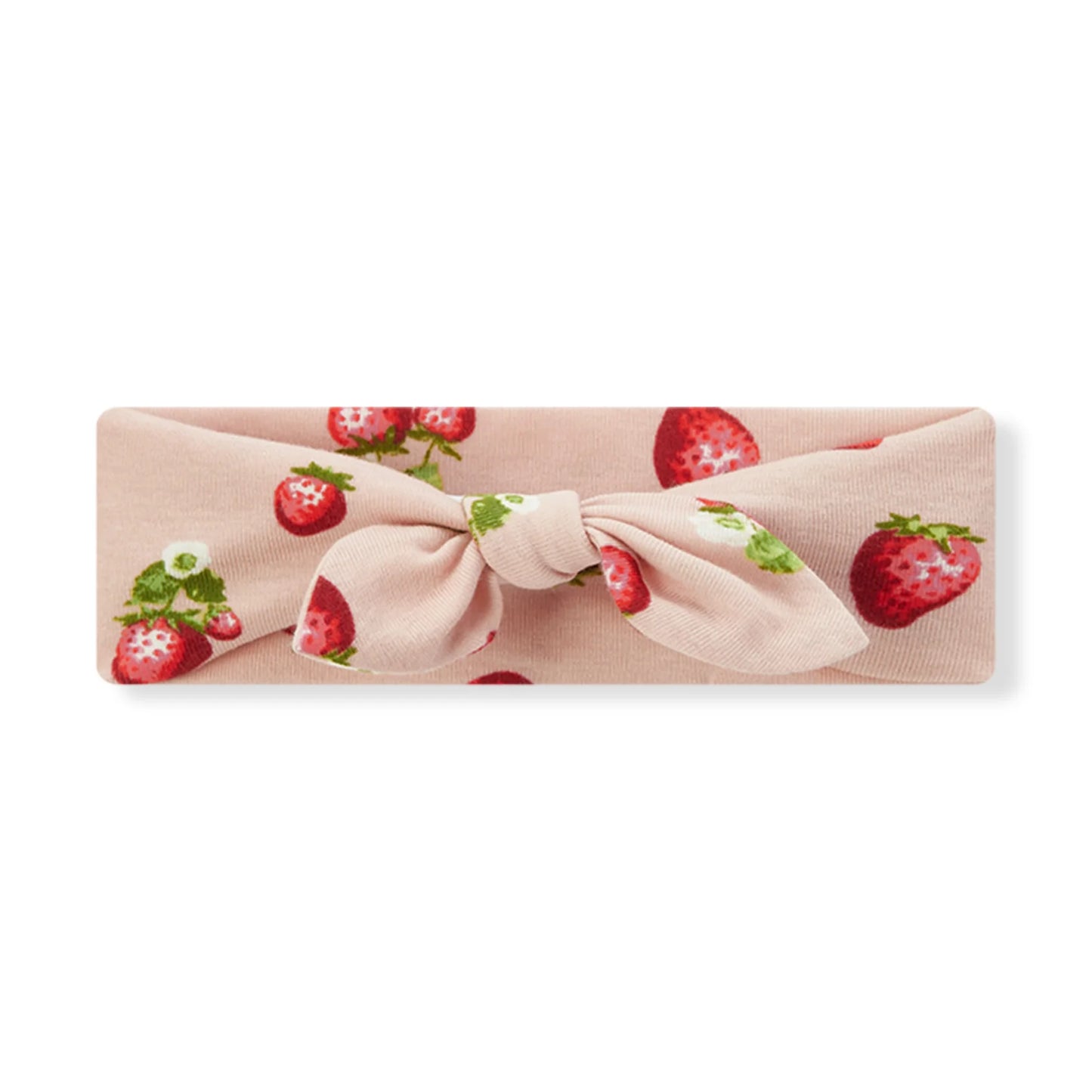 Strawberry Knotted Headband