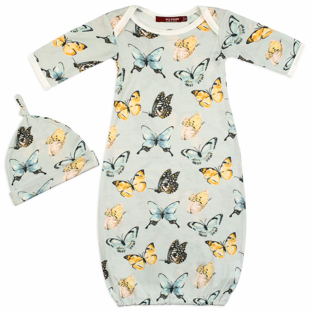 Butterfly Gown & Hat