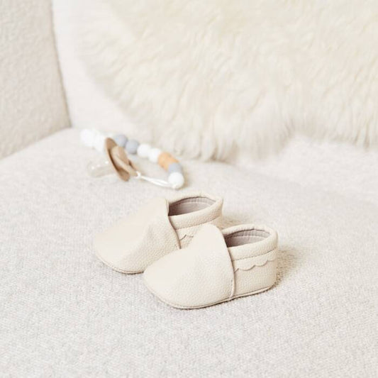 Baby Shoes -Eggshell