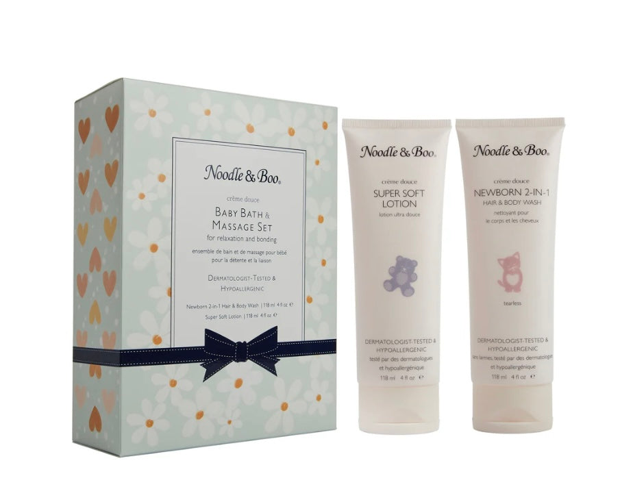 Baby Bath & Massage Set