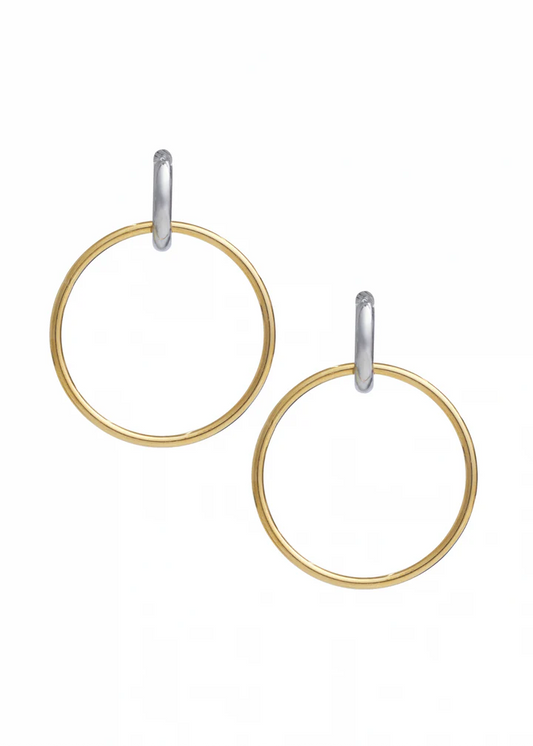 Tessa Gold Hoops