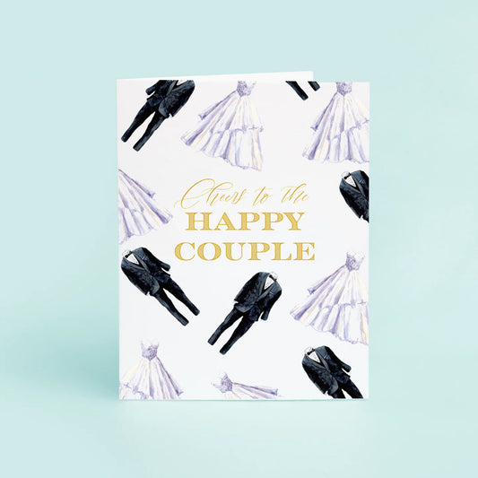 Wedding Outfits Greeting Card