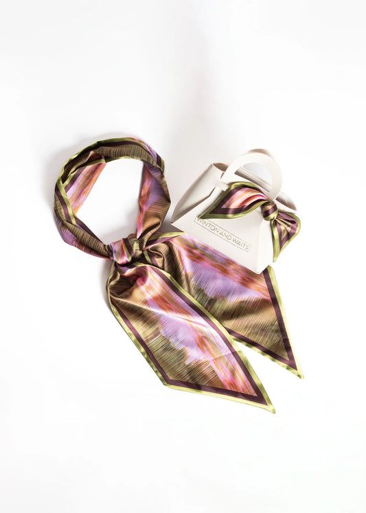 Wild Orchid Twilly Scarf