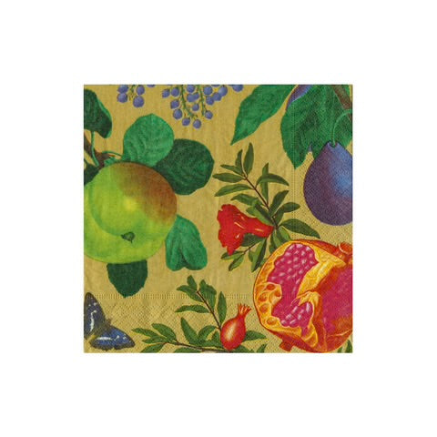 Royal Orchard Gold Cocktail Napkin