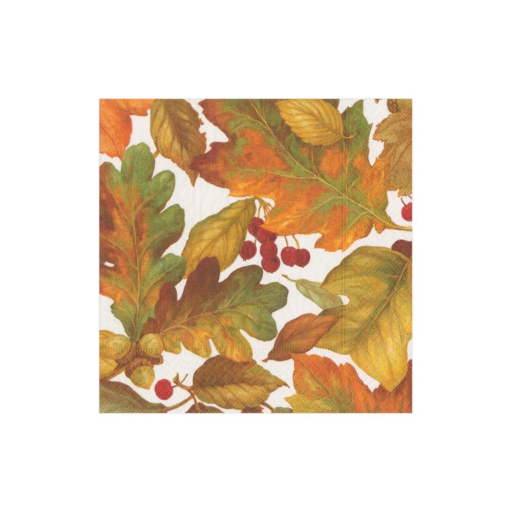 Autumn Leaves 2 Cocktail Napkin