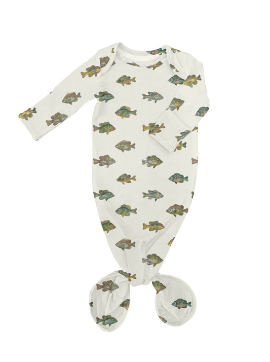 Lake Fish Knotted Gown