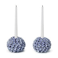 Hydrangea Flower Bud Vases/Taper Candle Holder