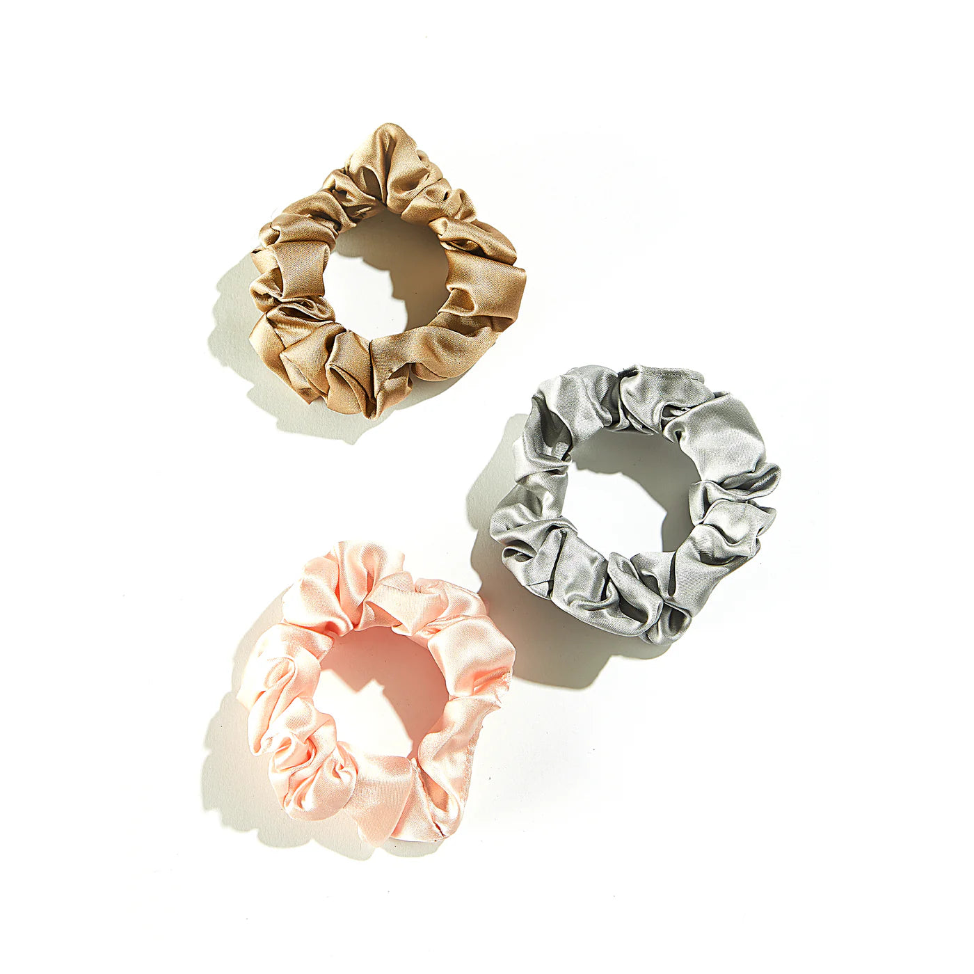 ChouChou Silk Hair Scrunchies- Large Multi