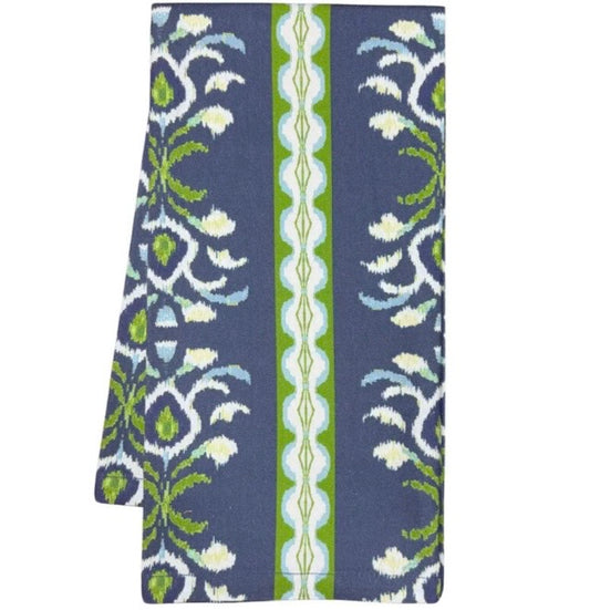 Rosemary Stripe Indigo Tea Towel