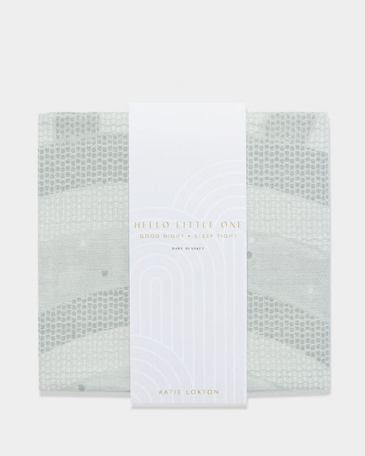 Printed Baby Blanket-Cool Grey