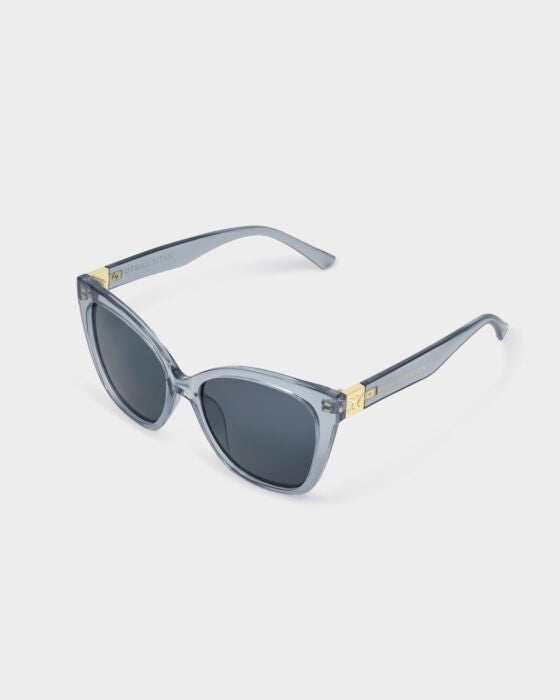 Mykonos Sunglasses - Blue Transparent