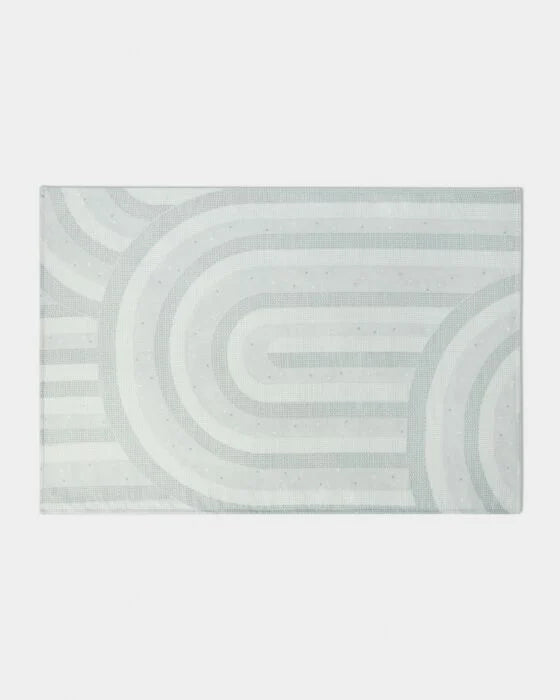 Printed Baby Blanket-Cool Grey