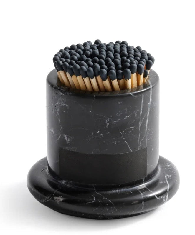 Marbella Light My Fire Matches-Black