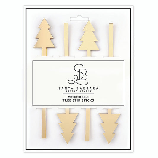 Gold Tree Stir Sticks