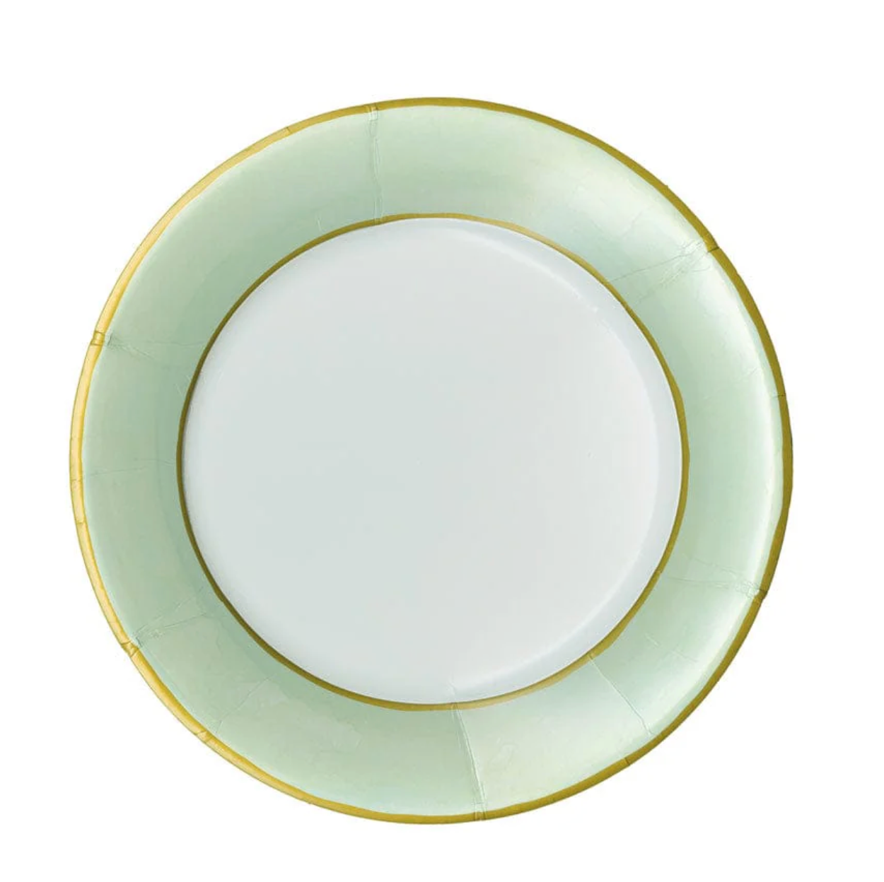 Watercolor Celadon Salad/Dessert Plates