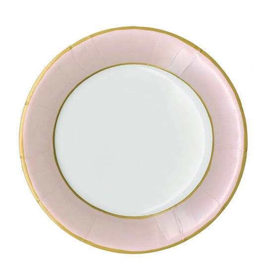 Watercolor Petal Pink Salad/Dessert Plates