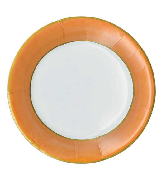 Watercolor Melon Salad/Dessert Plates
