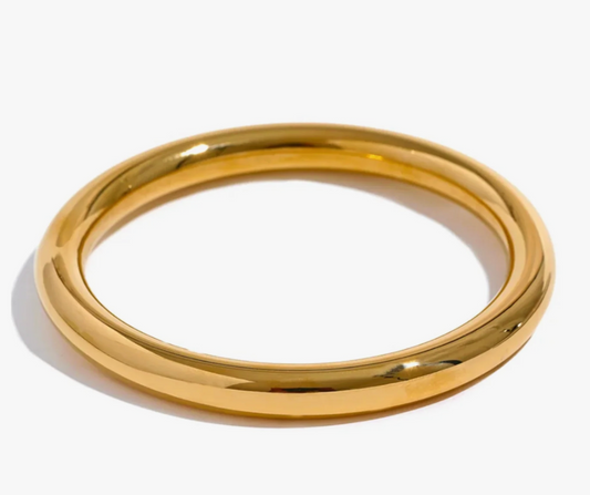 Ashley Bangle Bracelet Gold