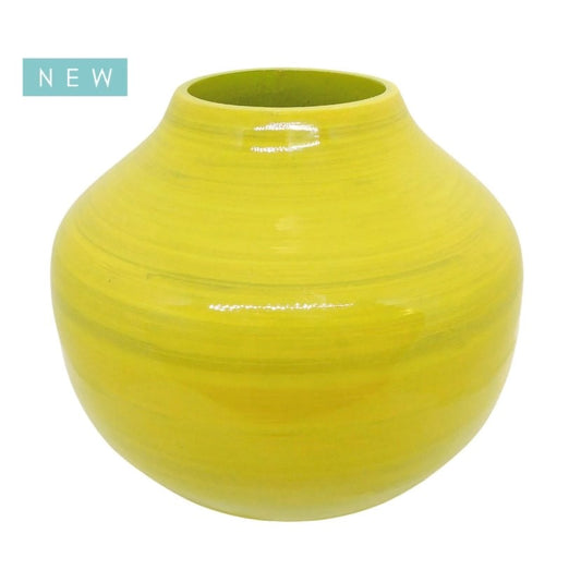 Citrine Bamboo Vase