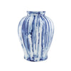 Blue Canvas Vase 11.5”