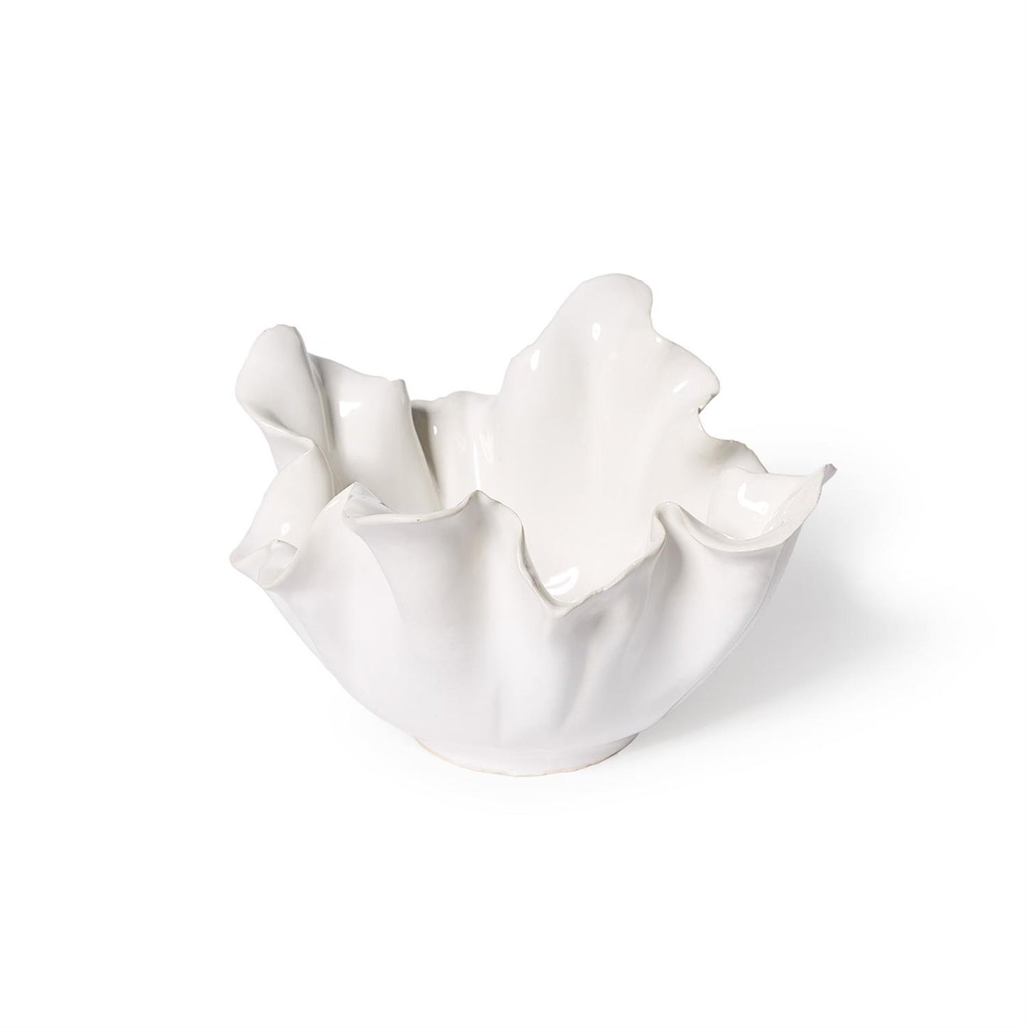 Rolling White Bowl Small
