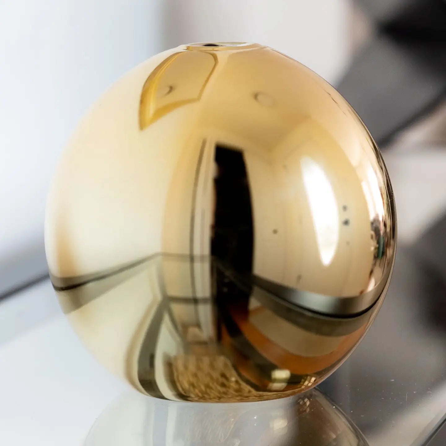 Neva Gold Metallic Vase