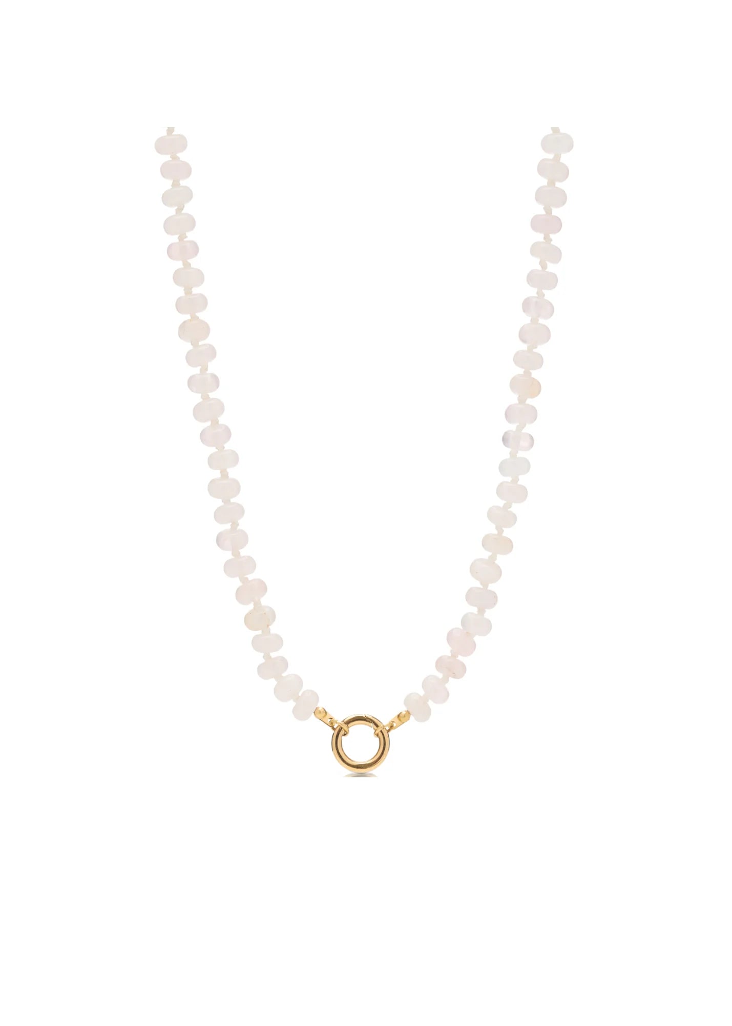 Pink Carabiner Necklace