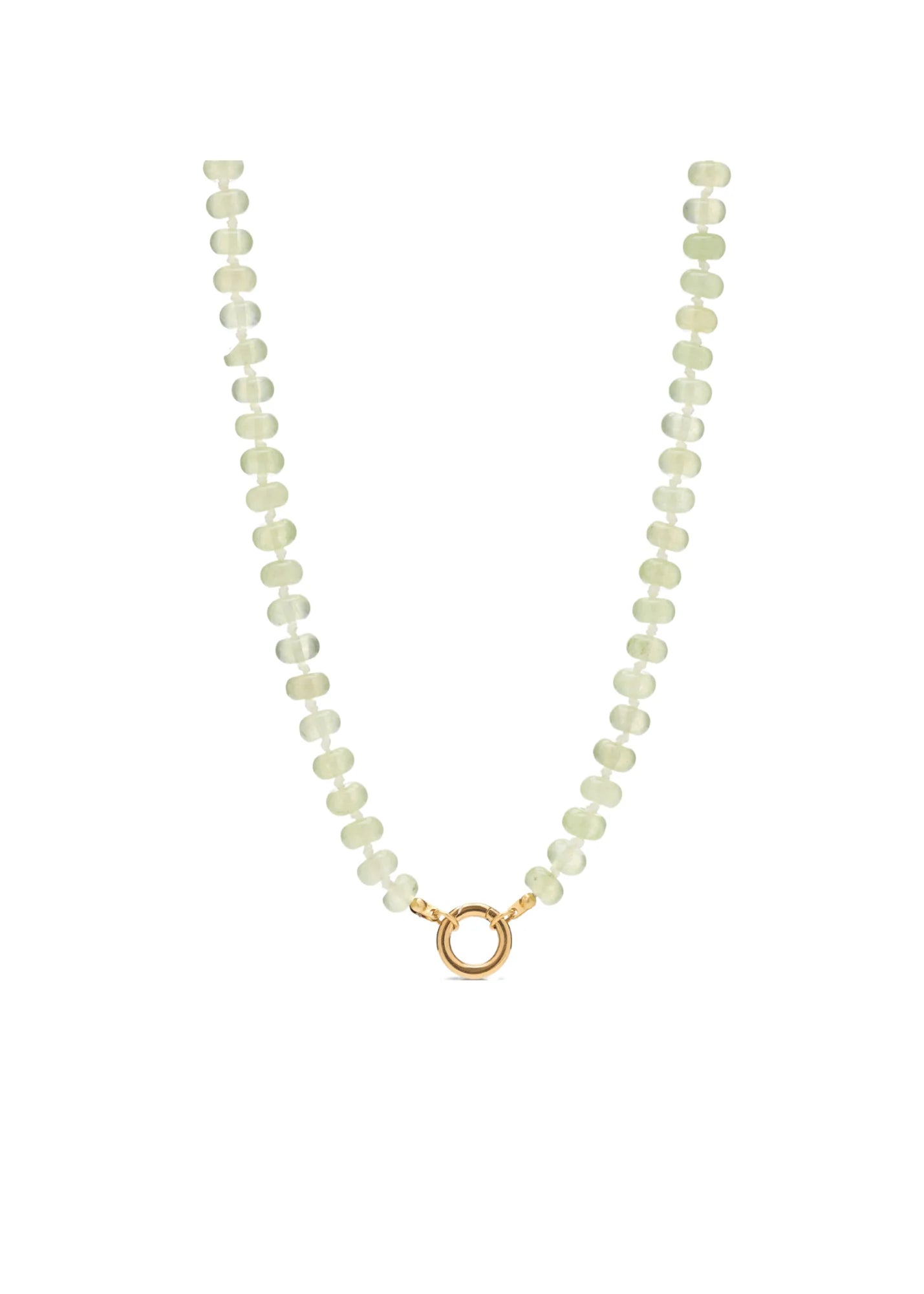 Green Carabiner Necklace