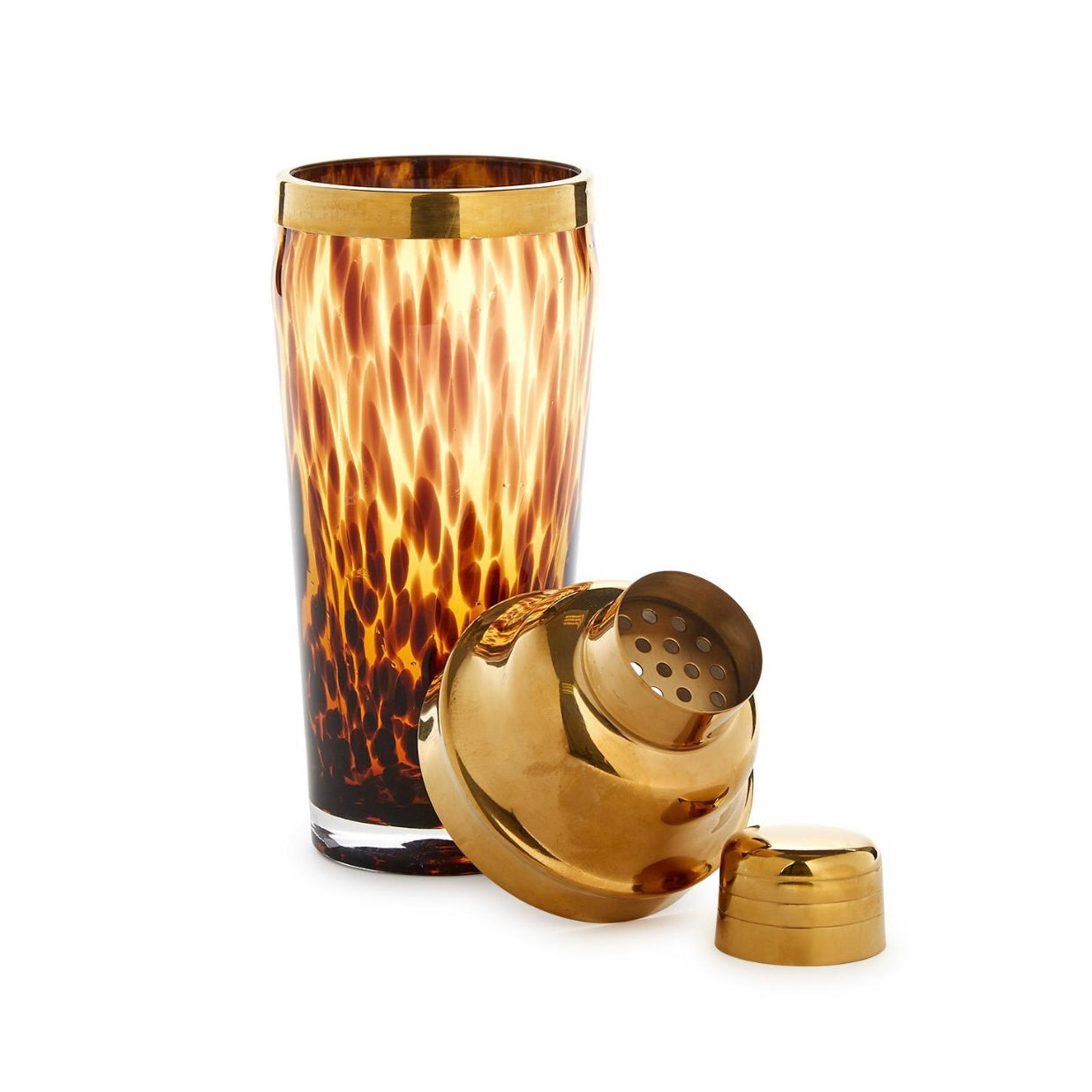 Tortoise Print Cocktail Shaker