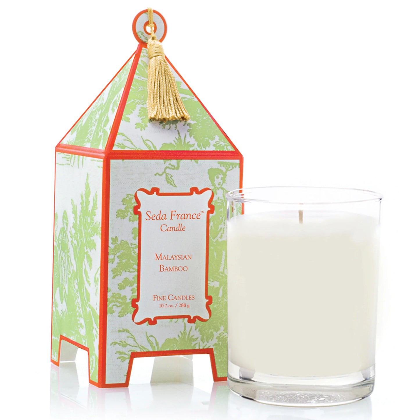 Malaysian Bamboo Pagoda Candle